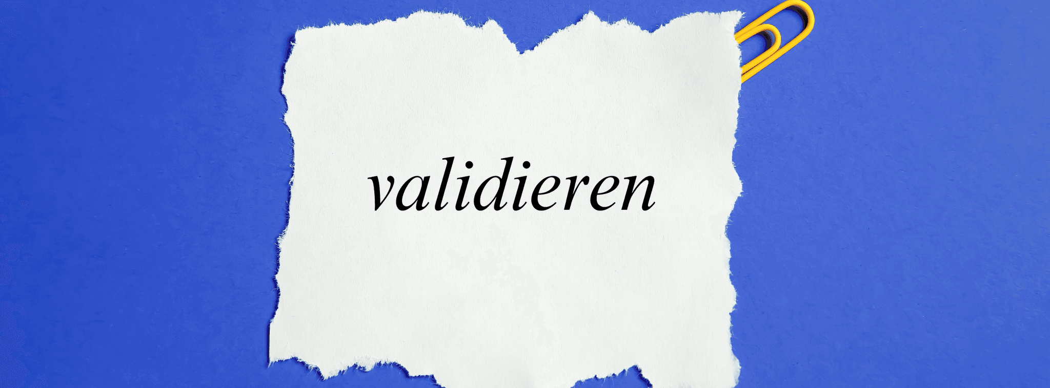 „Validieren“: Bedeutung, Verwendung und Beispiele