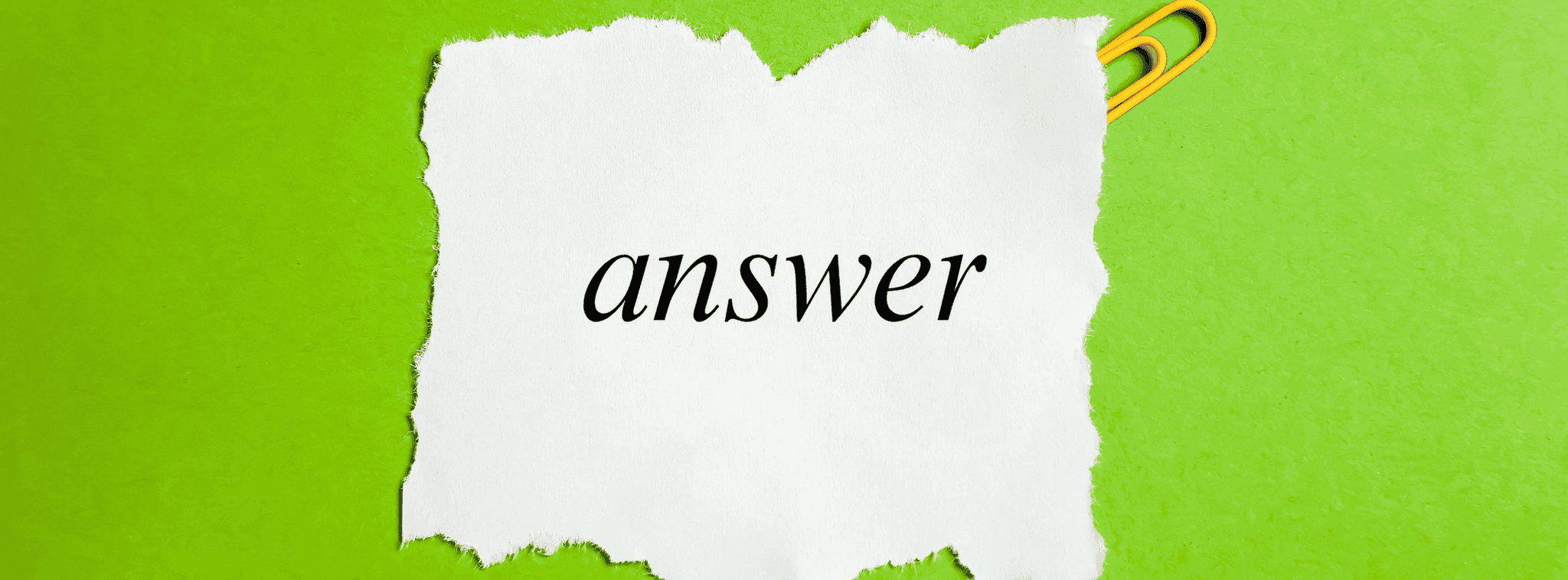 „Answer“ richtig schreiben: Bedeutung