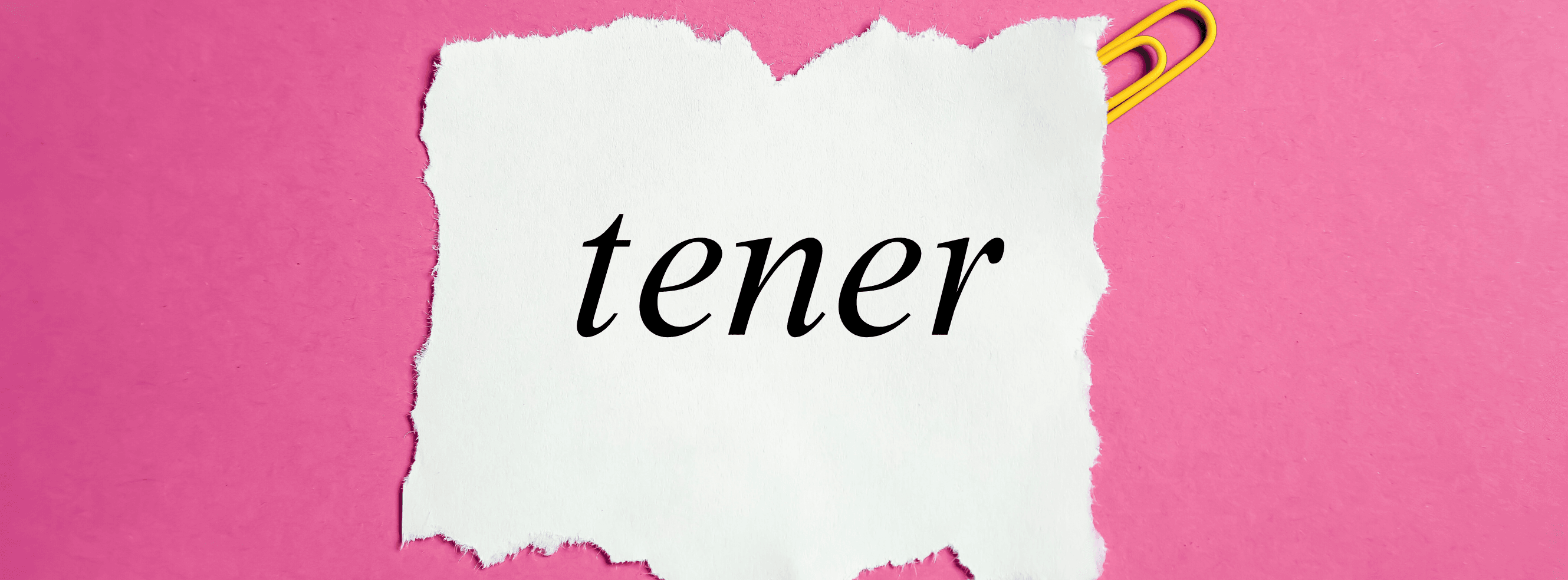 Tener Conjugation: Complete Guide to 'To Have'