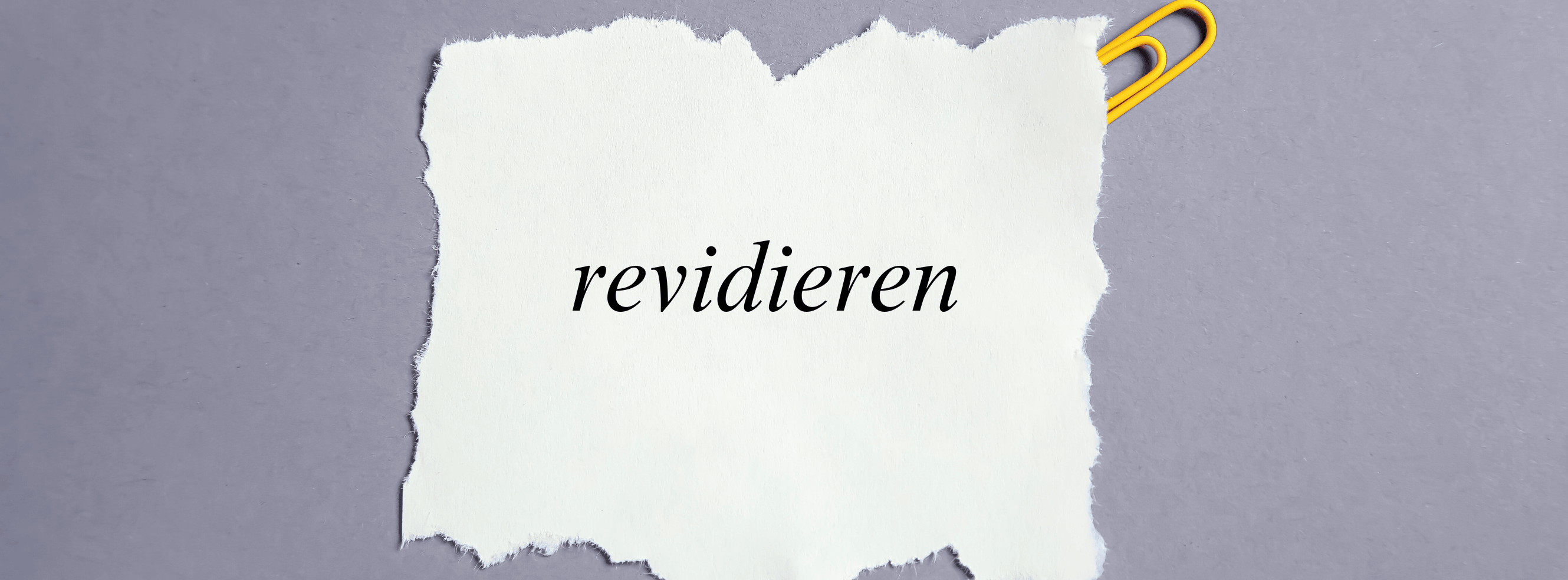 „Revidieren" – Bedeutung, Herkunft & Beispiele aus dem Alltag
