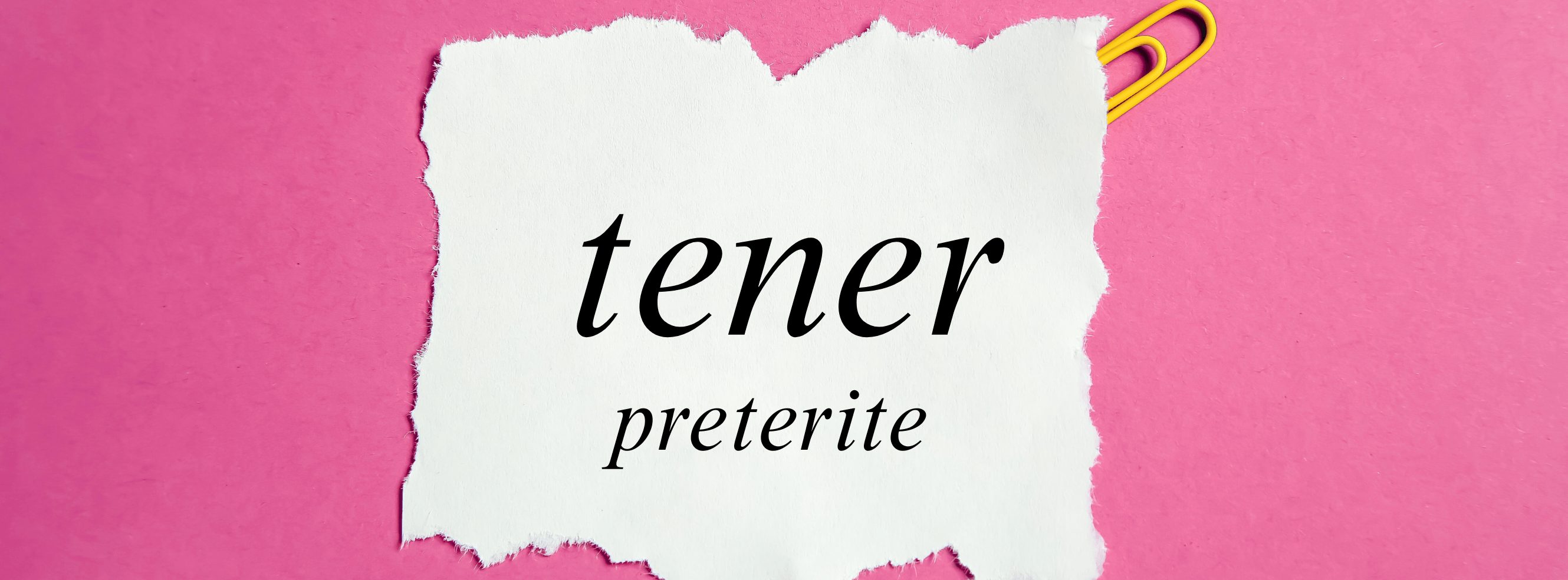 Tener Preterite: Spanish Conjugation & Examples