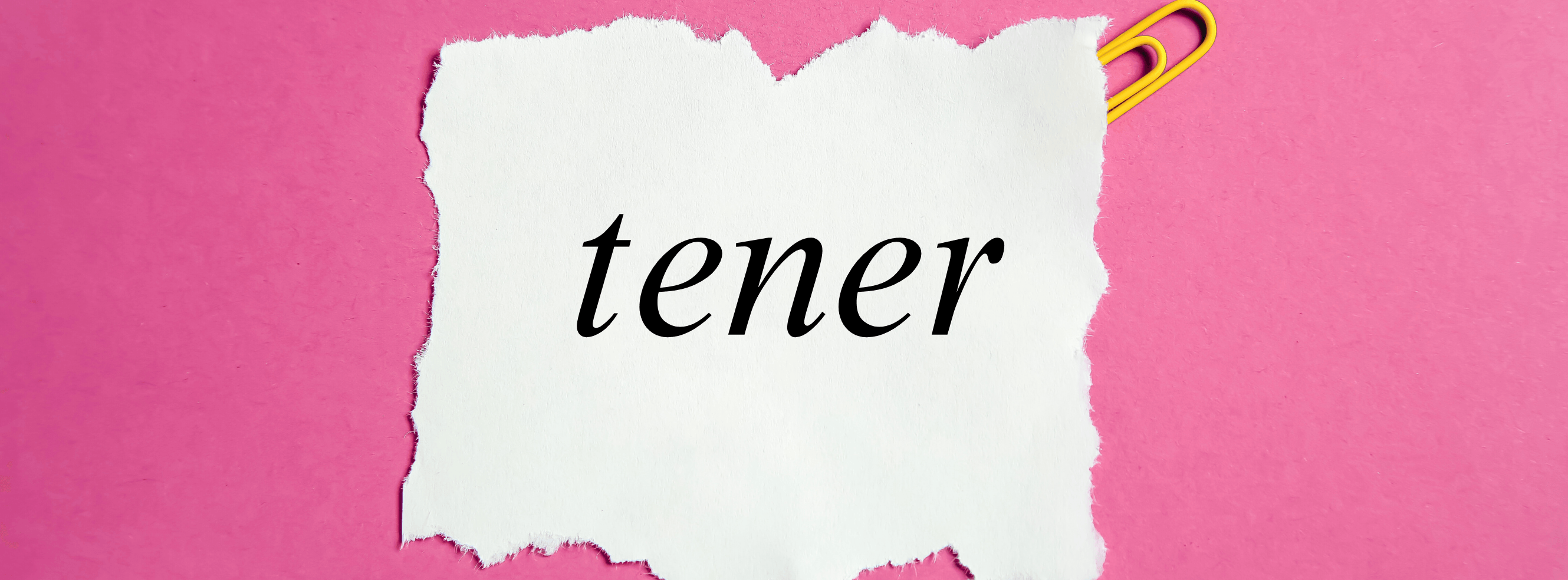 Conjugation Chart of the Verb 'Tener' in Spanish: Complete Guide