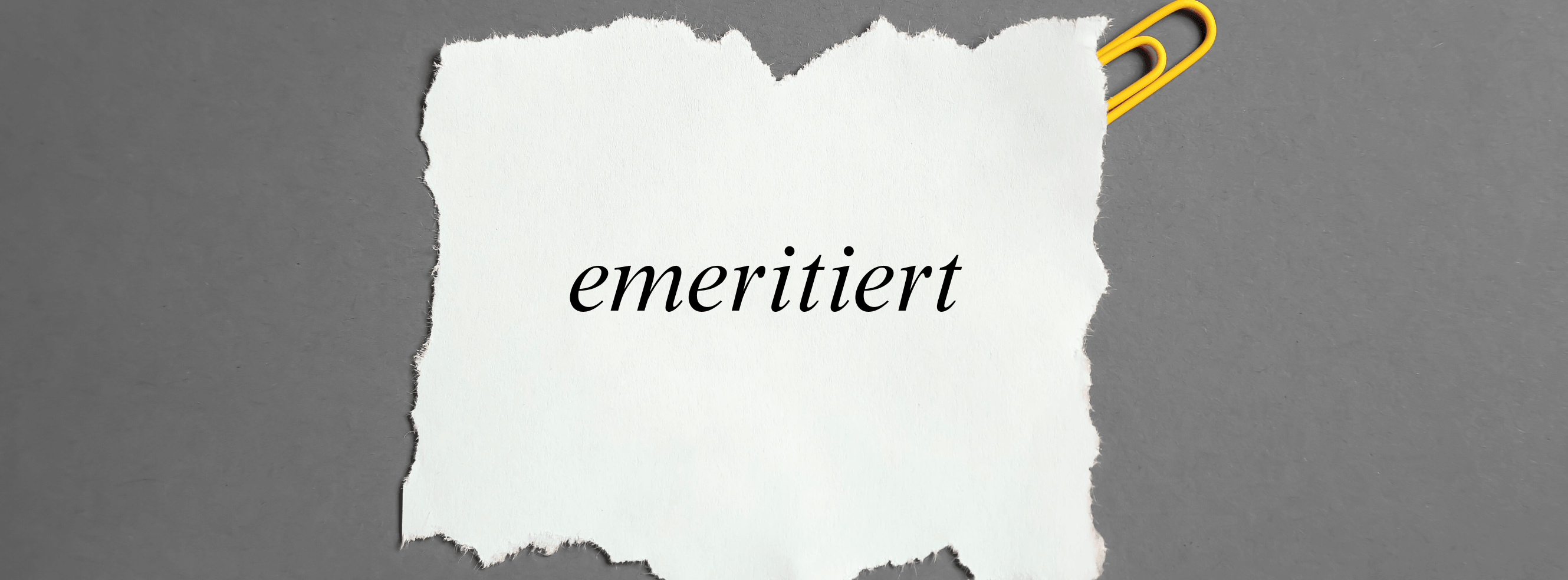 Was bedeutet „emeritiert"? – Einfache Erklärung & Beispiele