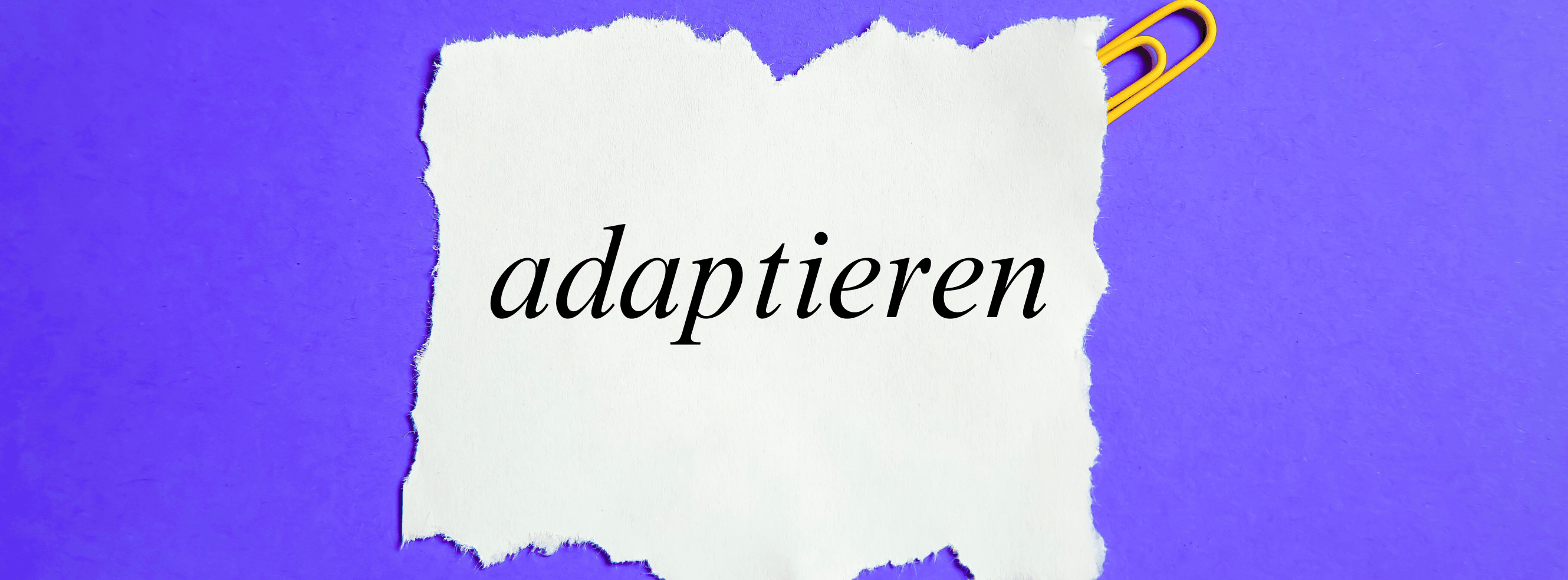 „Adaptieren' – Bedeutung, Herkunft & richtige Anwendung