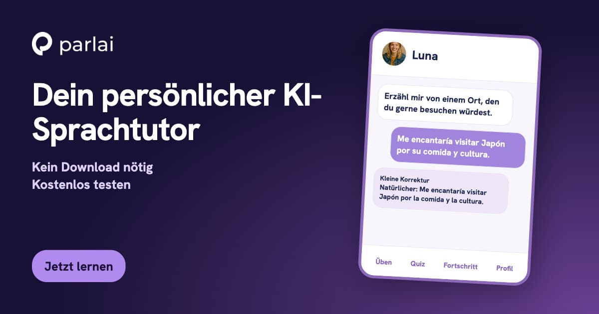 Dein persönlicher KI-Sprachtutor
